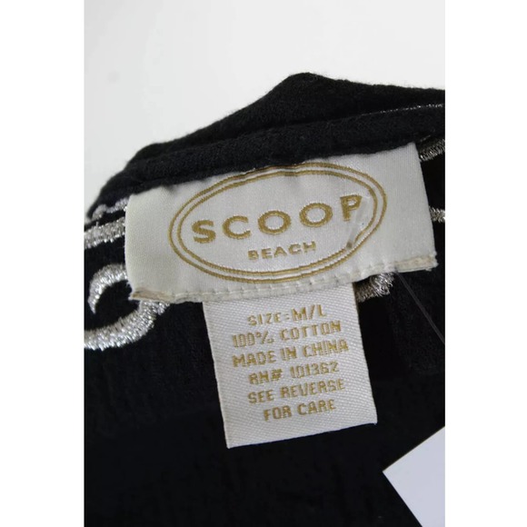 Scoop NYC Metallic Sheer Coverup - Picture 5 of 5